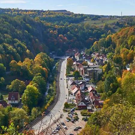 ホテル Appartementanlage Hermannshoehle