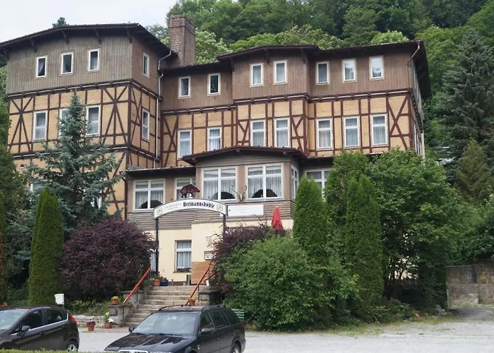 Appartementanlage Hermannshoehle ホテル